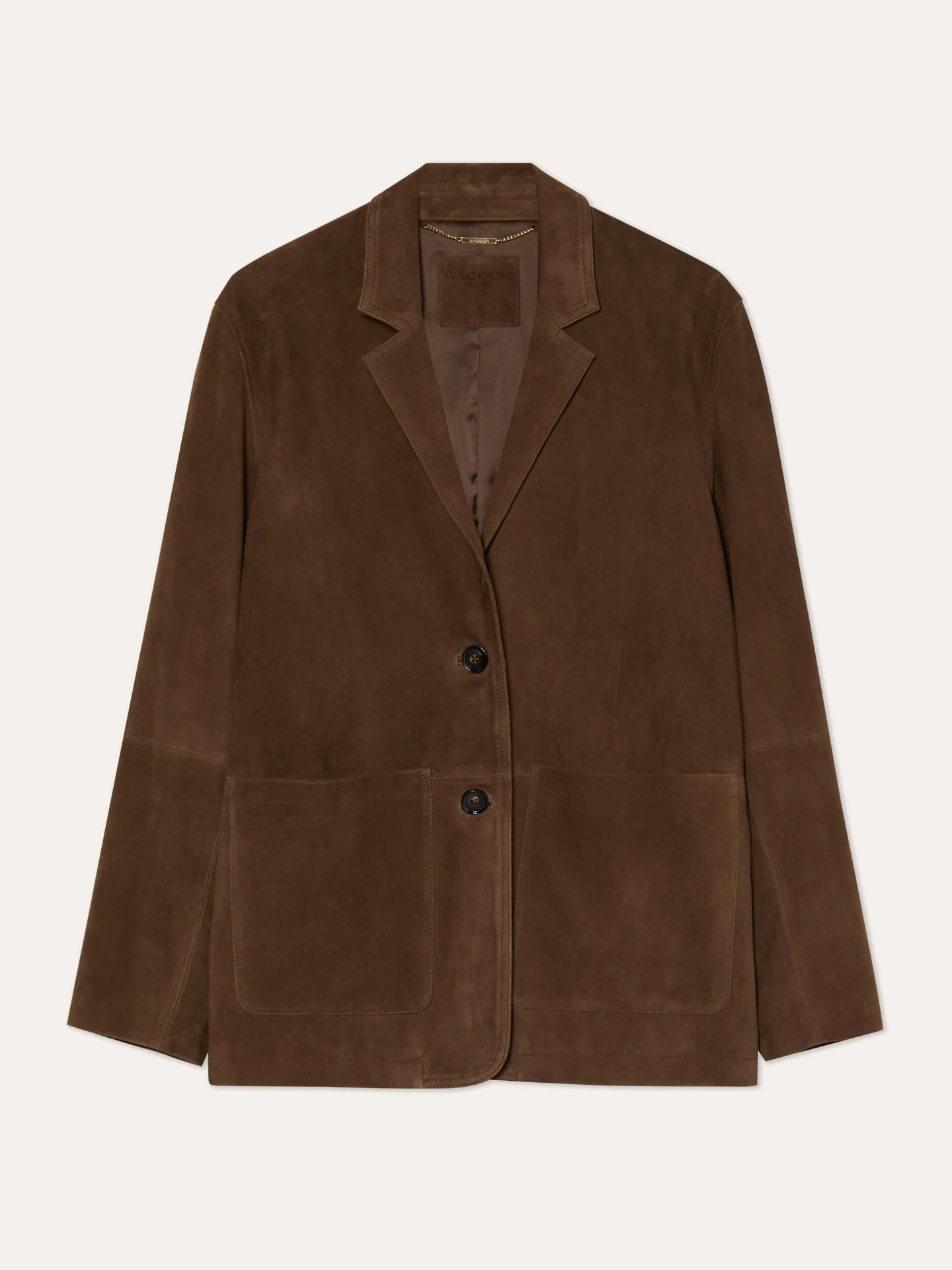 Blazer Oversized em Camurça - Image 5