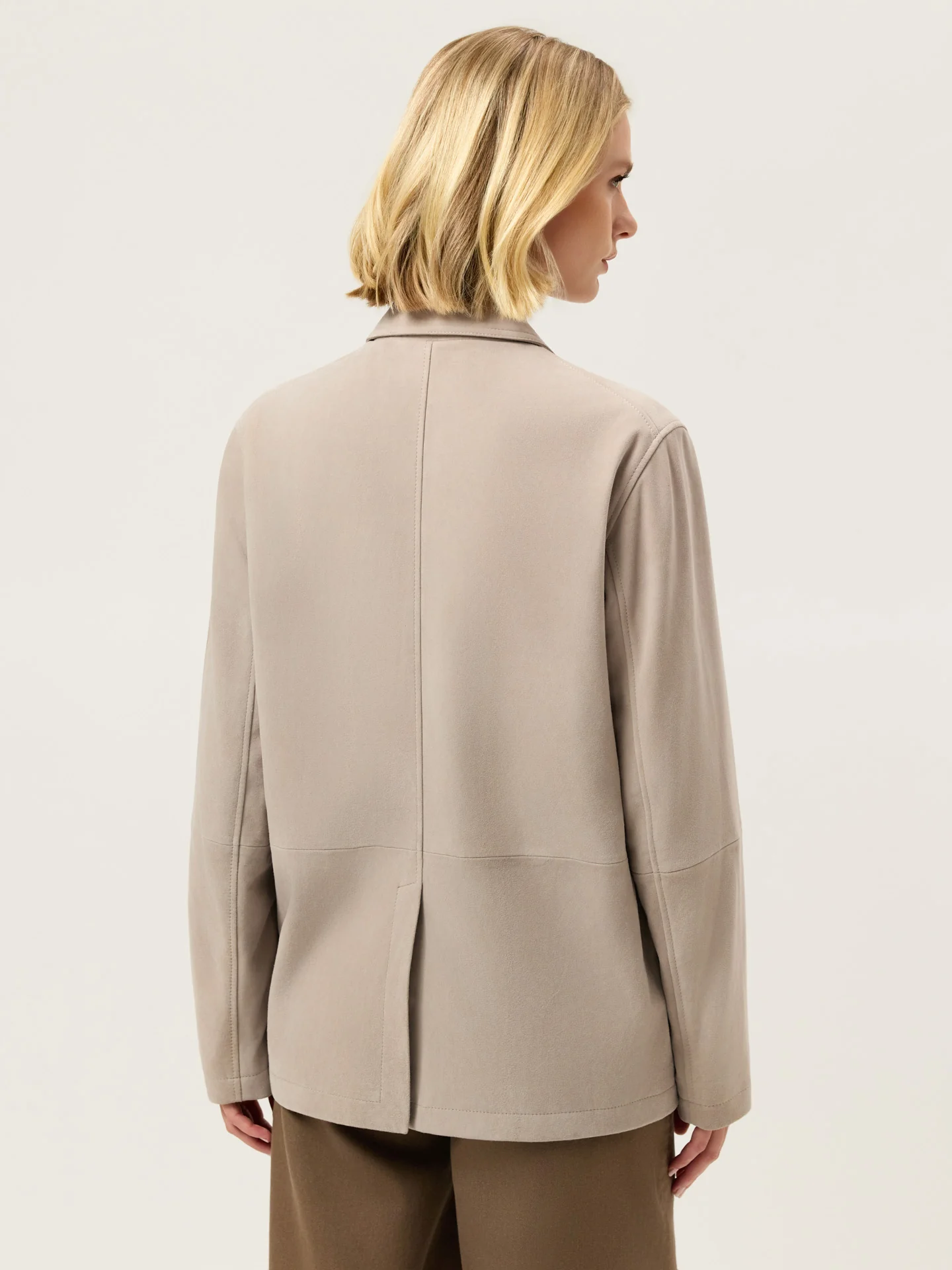 Blazer Oversized em Camurça - Image 9