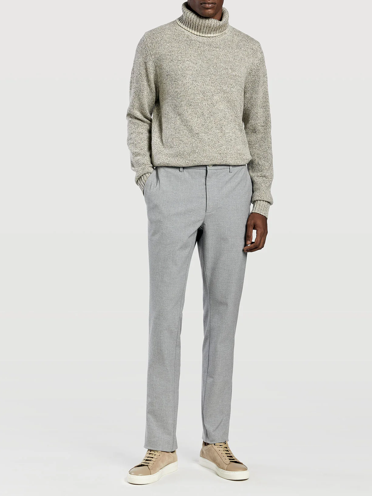 Calças chino bi stretch slim fit - Image 4