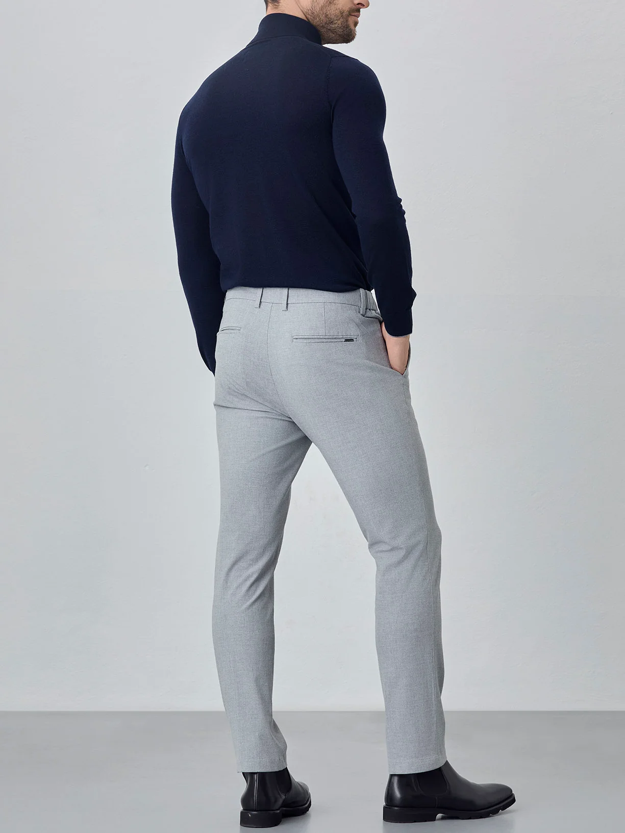 Calças chino bi stretch slim fit - Image 7