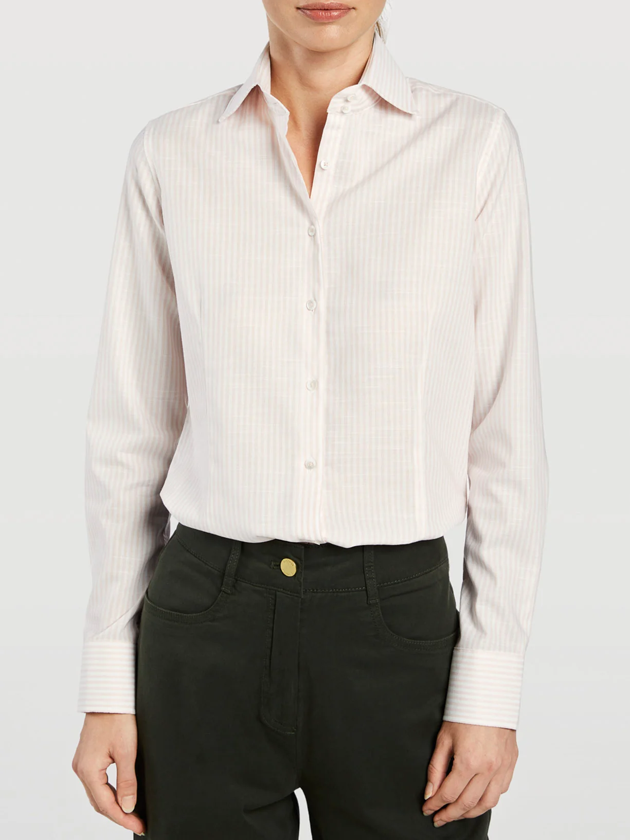 Camisa clássica de riscas - Image 3