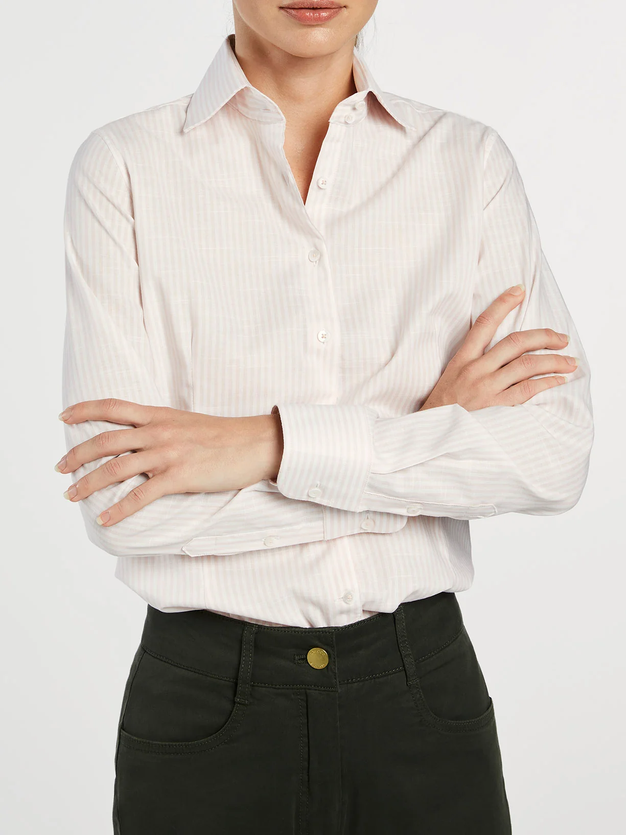 Camisa clássica de riscas - Image 4