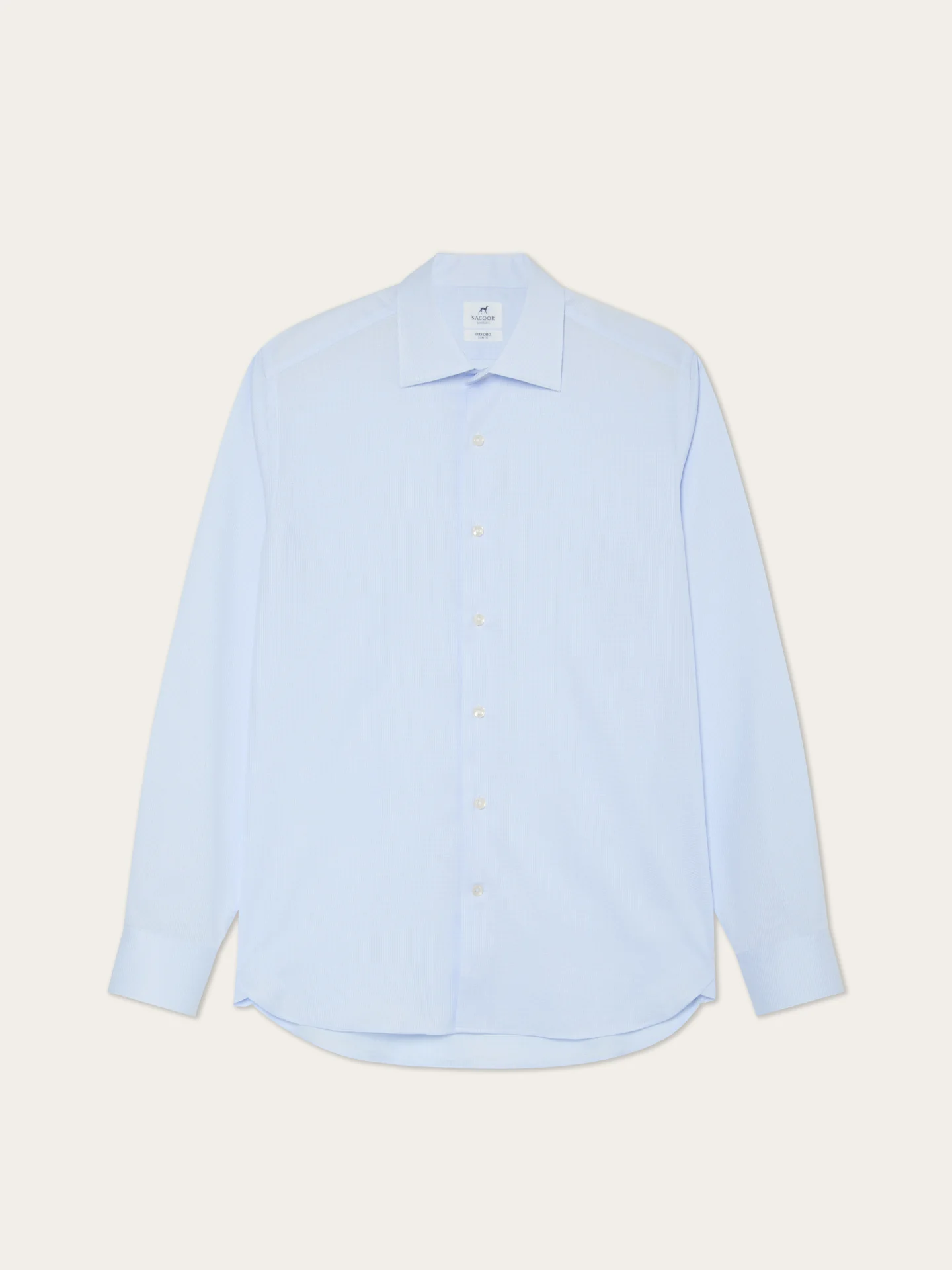 Camisa Formal Dobby Slim Fit com Colarinho Oxford - Image 4