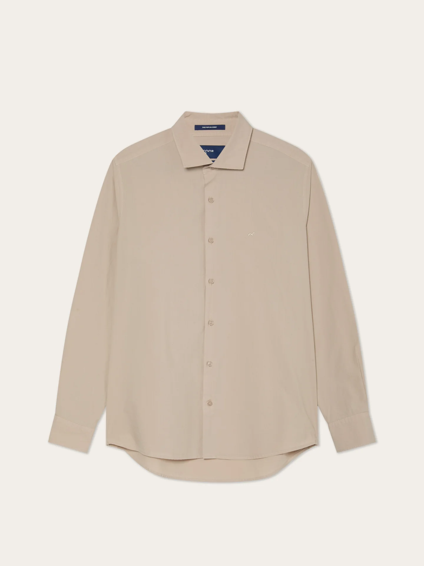 Camisa Regular Fit em Popeline Overdye com Colarinho Aberto - Image 32