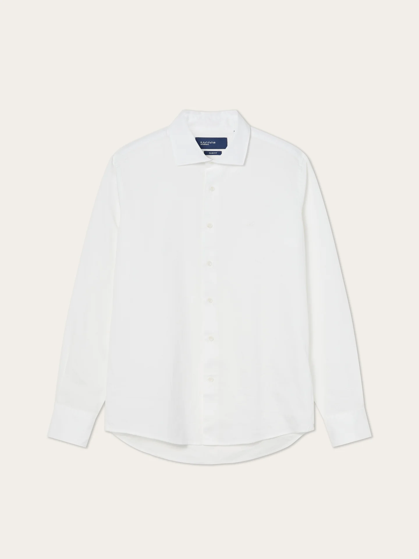 Camisa Slim Fit de Algodão Estruturado Garment Dye - Image 20