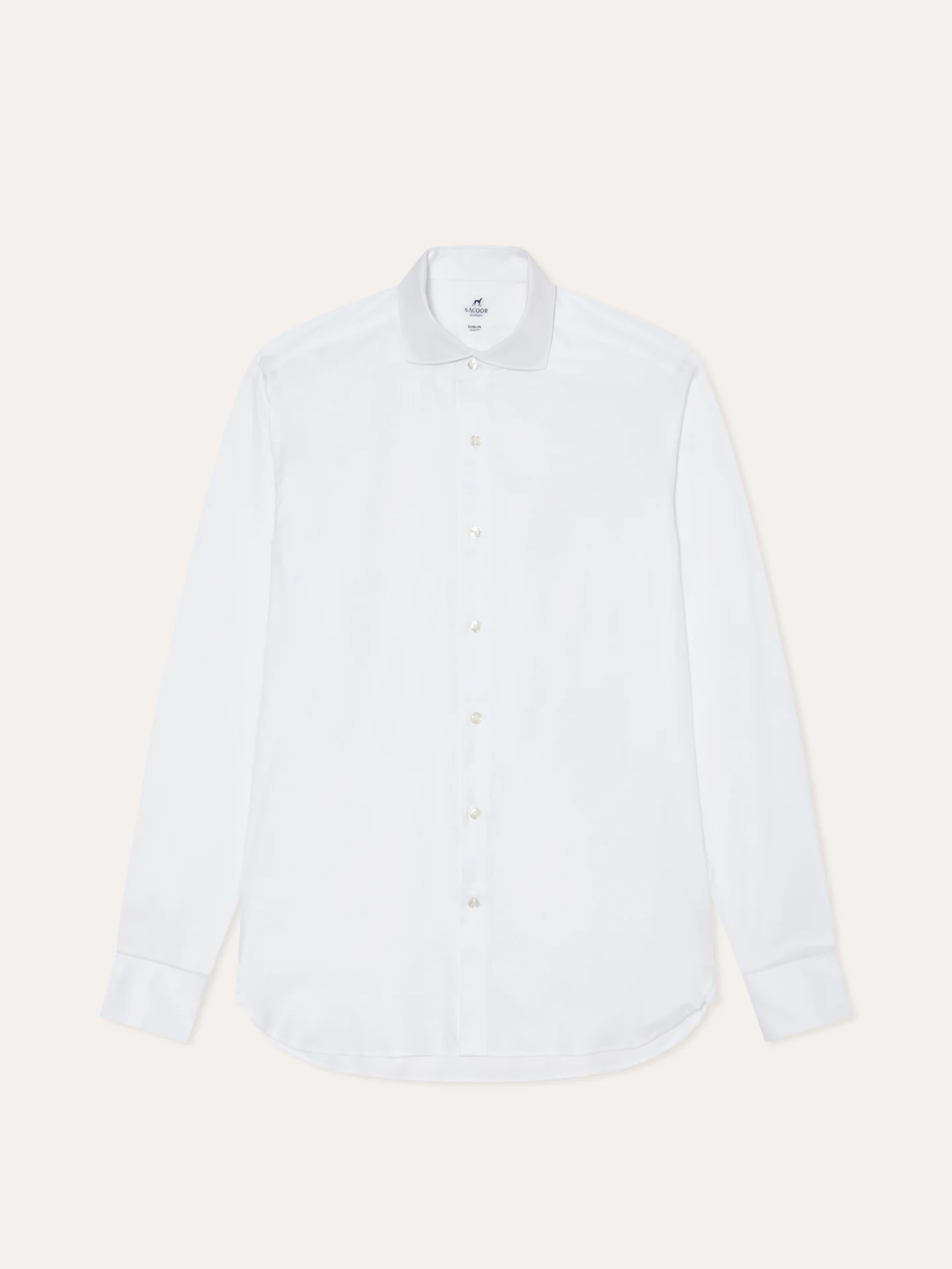 Camisa slim fit em oxford com colarinho Dublin e punhos duplos - Image 12