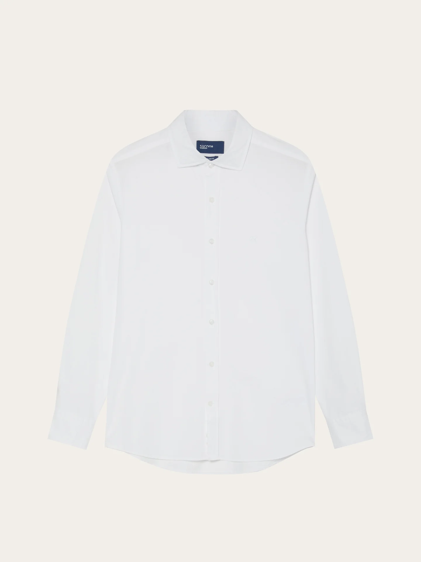 Camisa Slim Fit em Sarja de Algodão Macio Garment Dye - Image 24