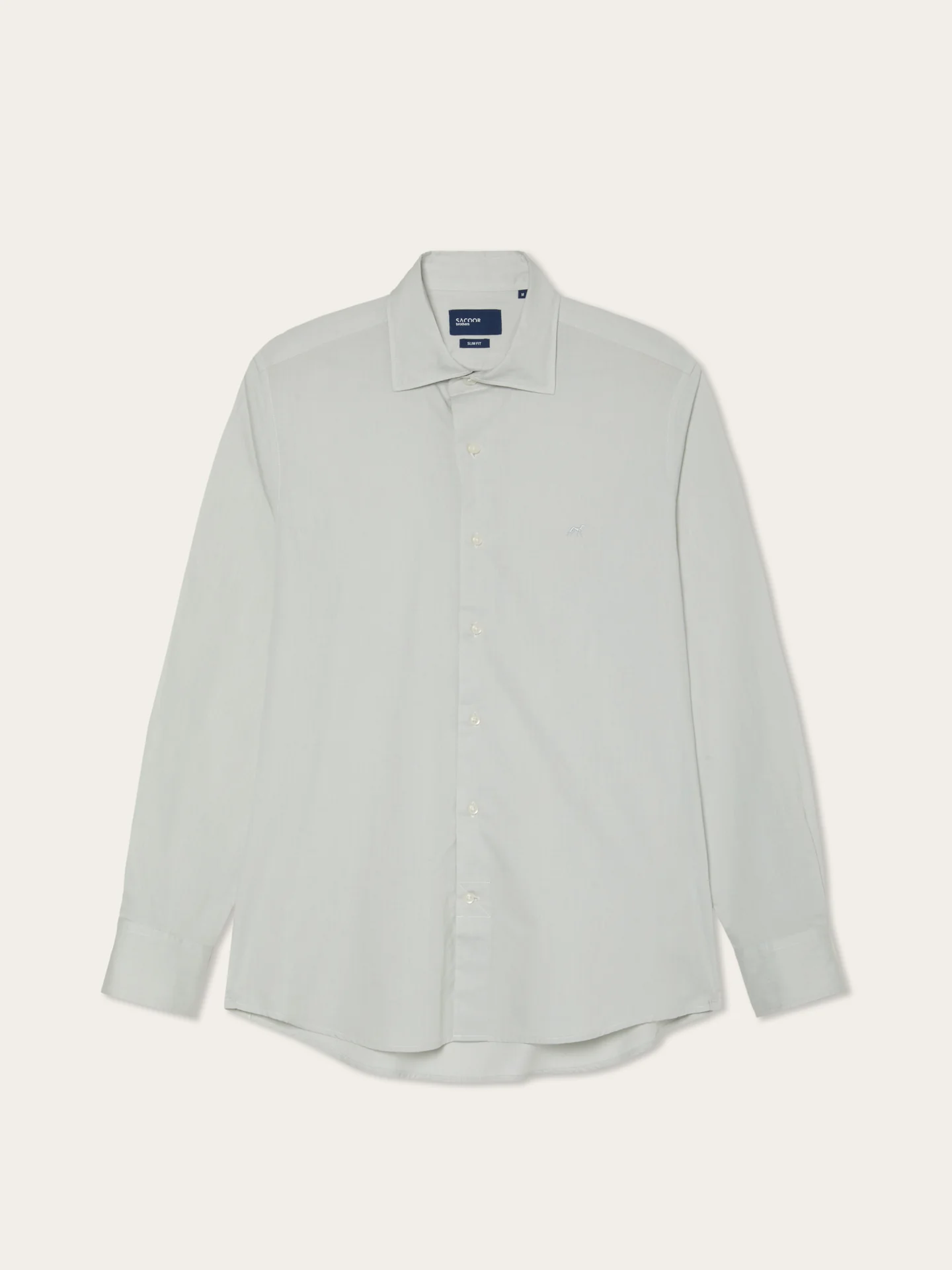 Camisa Slim Fit Pyrus de Riscas com Acabamento Acetinado Suave - Image 4