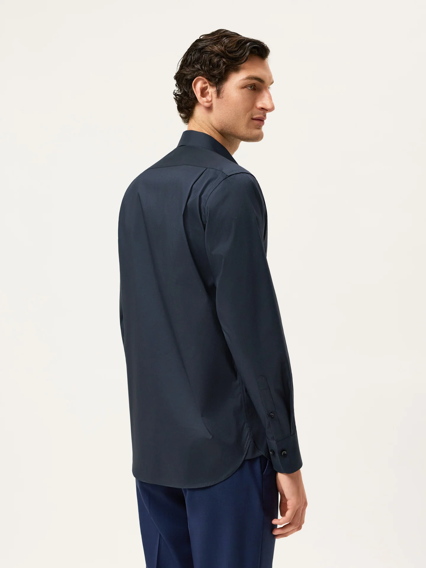 Camisa Travel Regular Fit em Algodão com Elasticidade com Colarinho Oxford e Bolso no Peito - Image 11