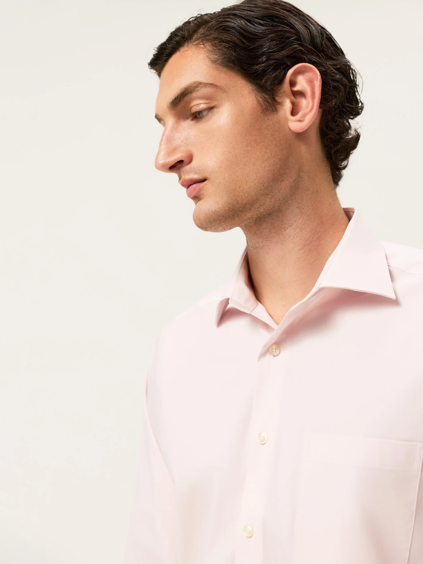 Camisa Travel Regular Fit em Algodão com Elasticidade com Colarinho Oxford e Bolso no Peito - Image 13