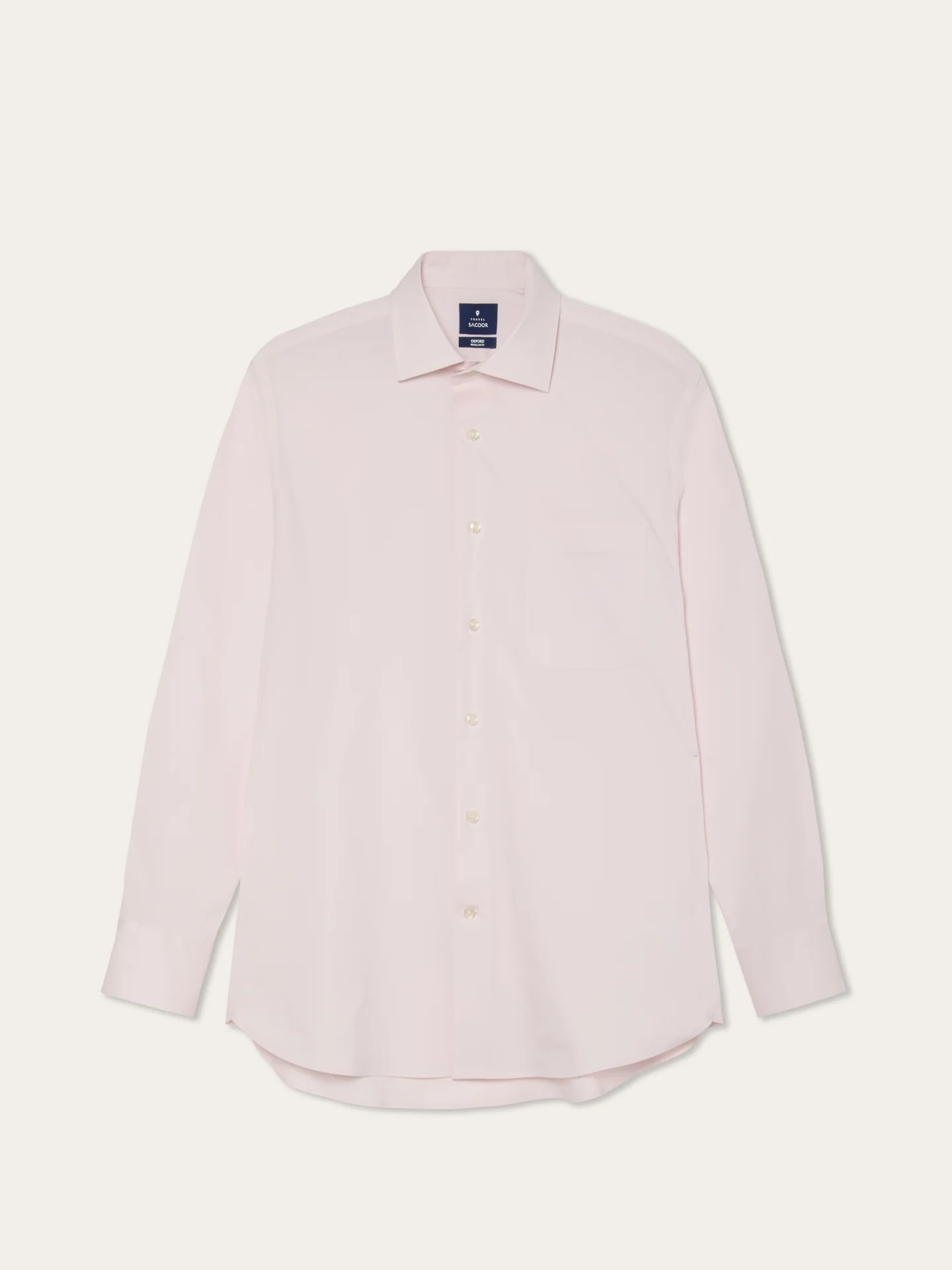 Camisa Travel Regular Fit em Algodão com Elasticidade com Colarinho Oxford e Bolso no Peito - Image 16