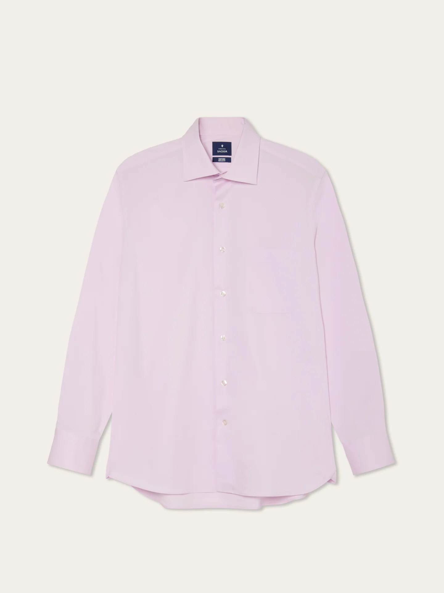 Camisa Travel Regular Fit em Algodão com Elasticidade com Colarinho Oxford e Bolso no Peito - Image 20