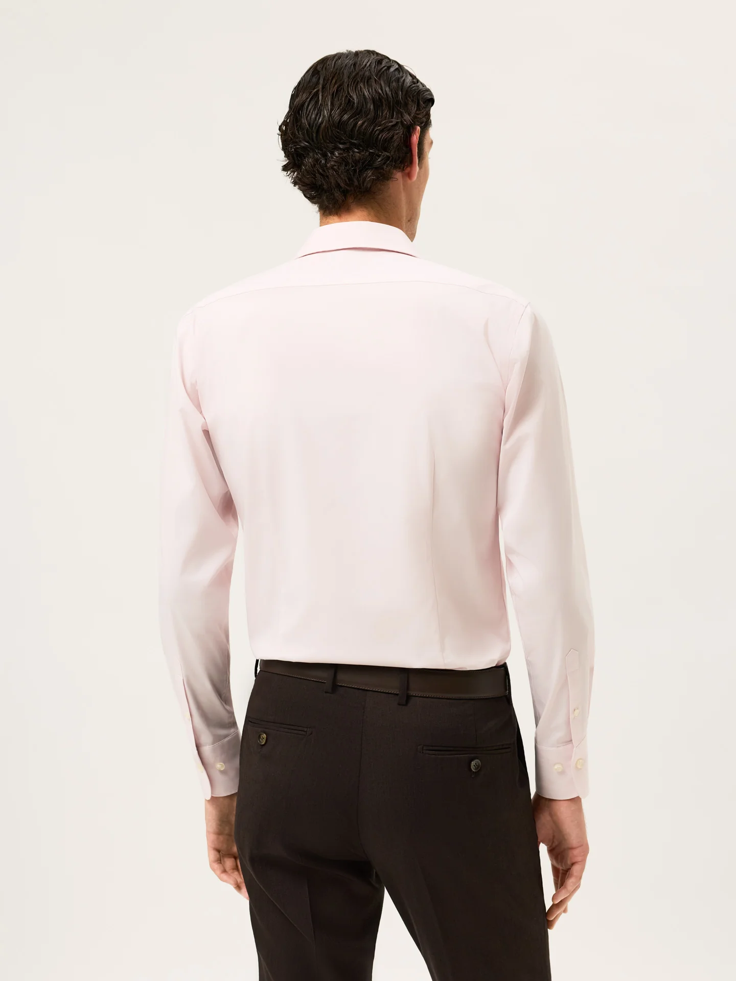 Camisa Travel Slim Fit em Algodão com Elasticidade com Colarinho Dublin - Image 16