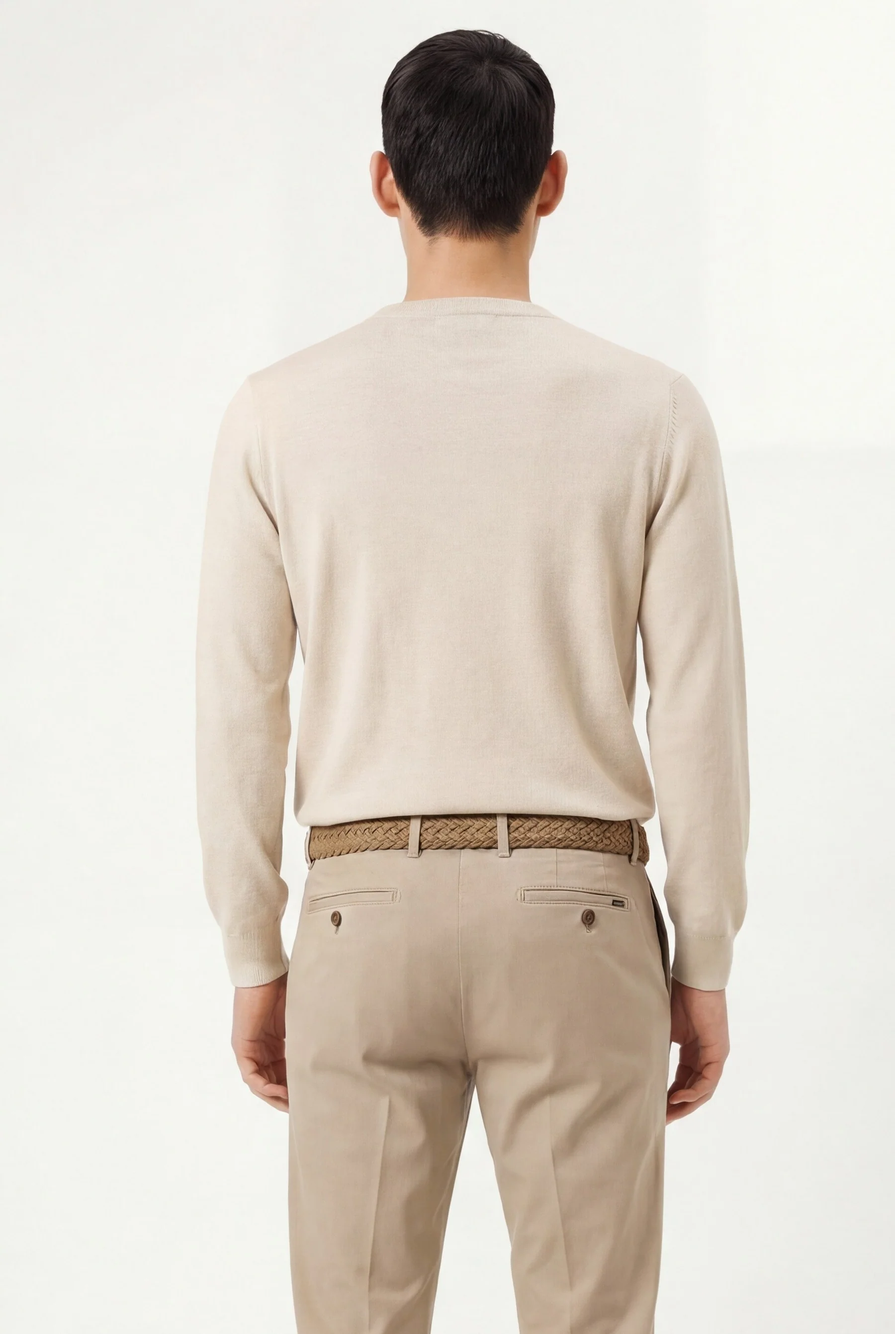 Camisola Com Decote Redondo Em 100% Algodão - Image 3