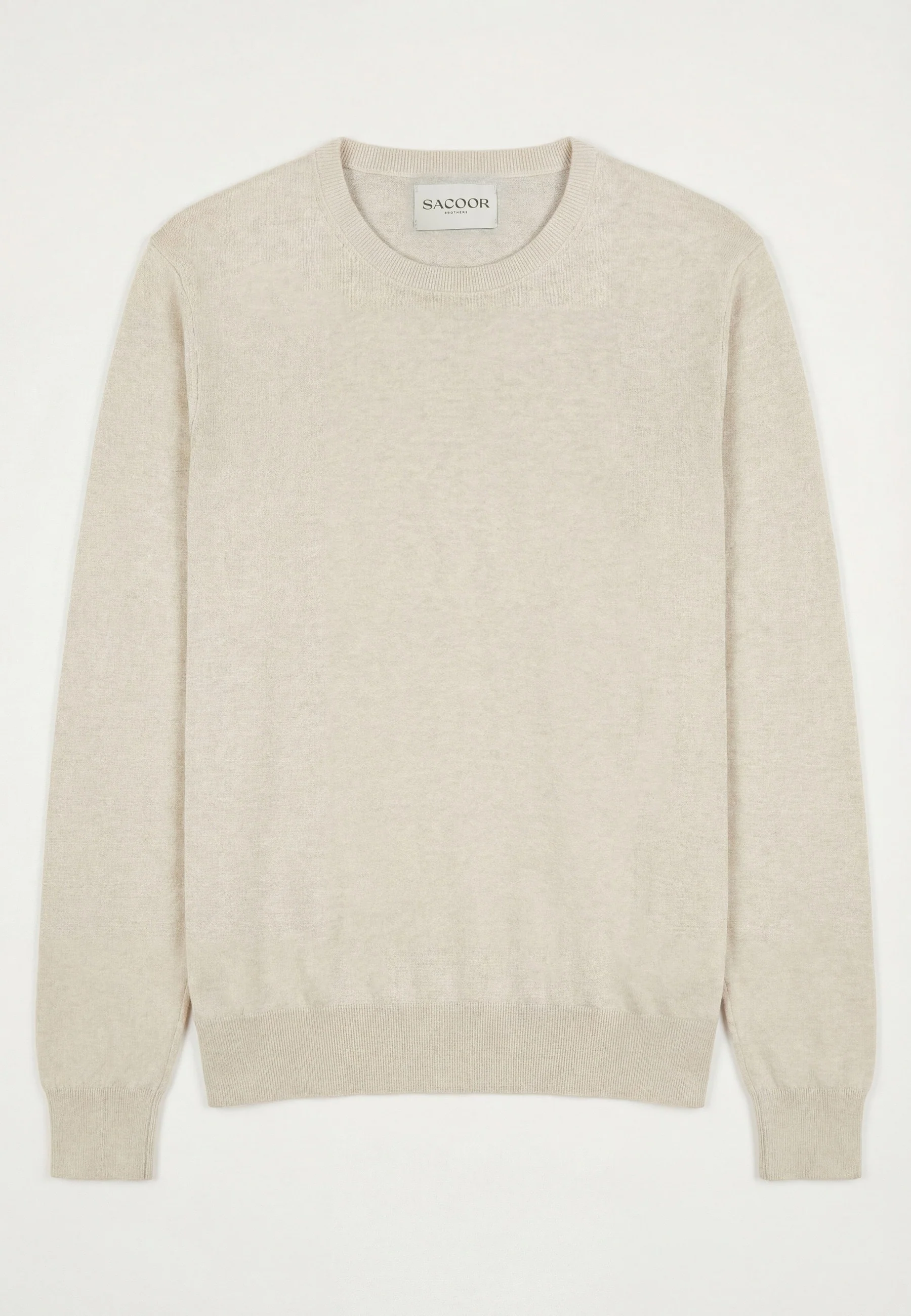 Camisola Com Decote Redondo Em 100% Algodão - Image 4