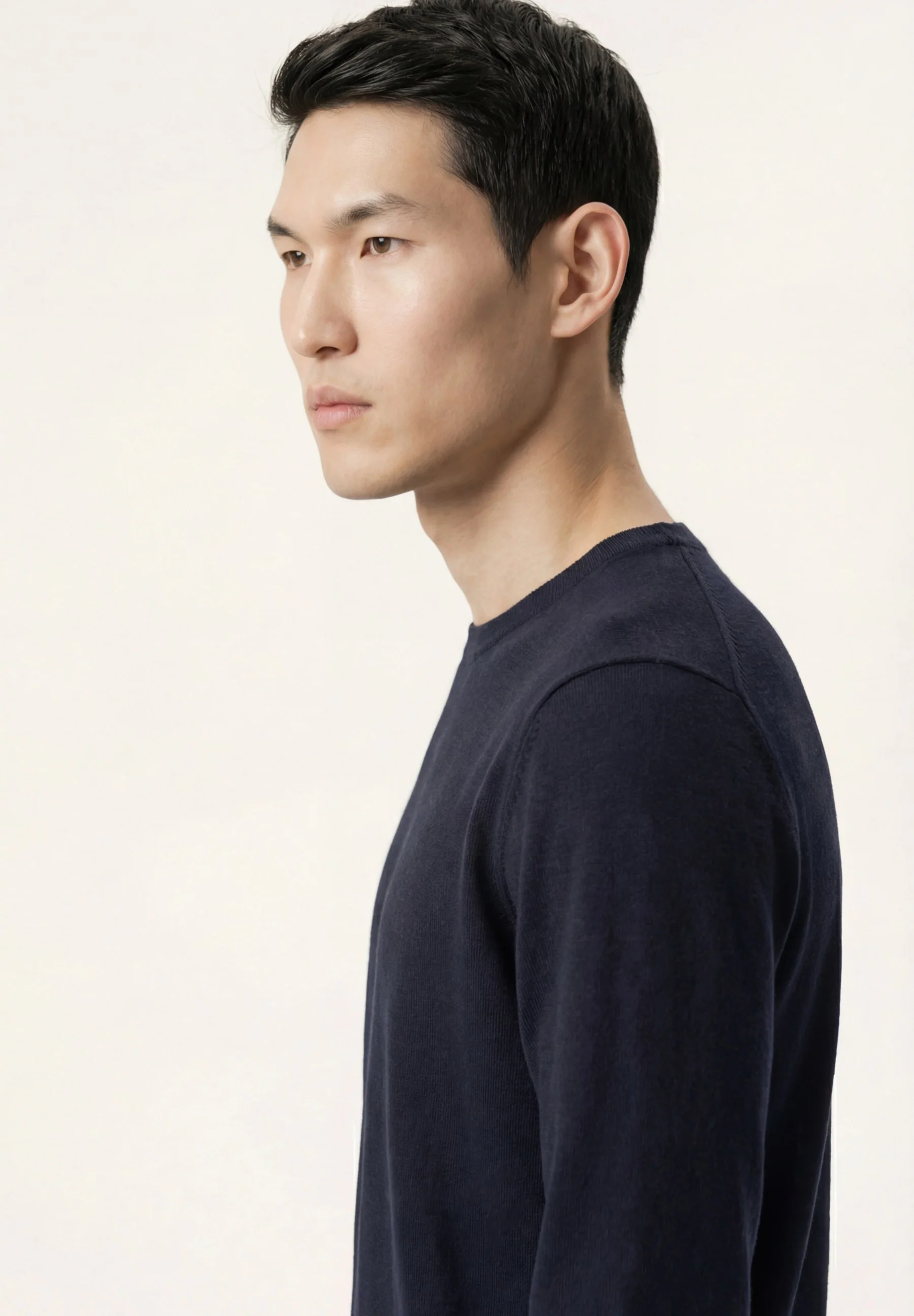 Camisola Com Decote Redondo Em 100% Algodão - Image 6