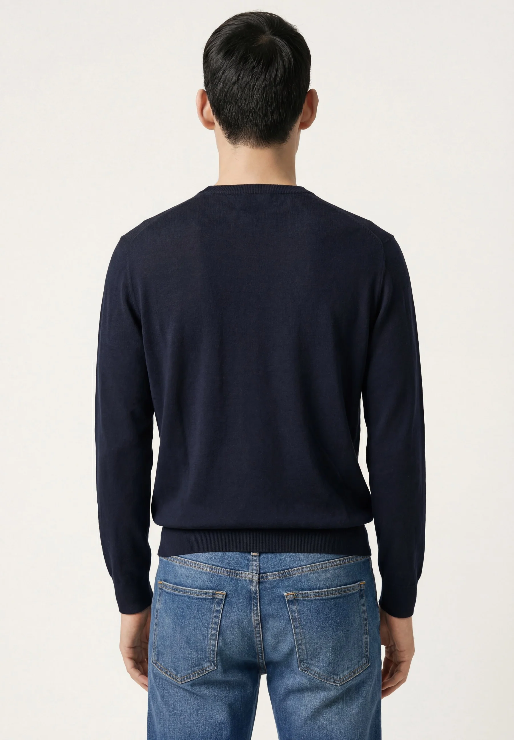 Camisola Com Decote Redondo Em 100% Algodão - Image 7