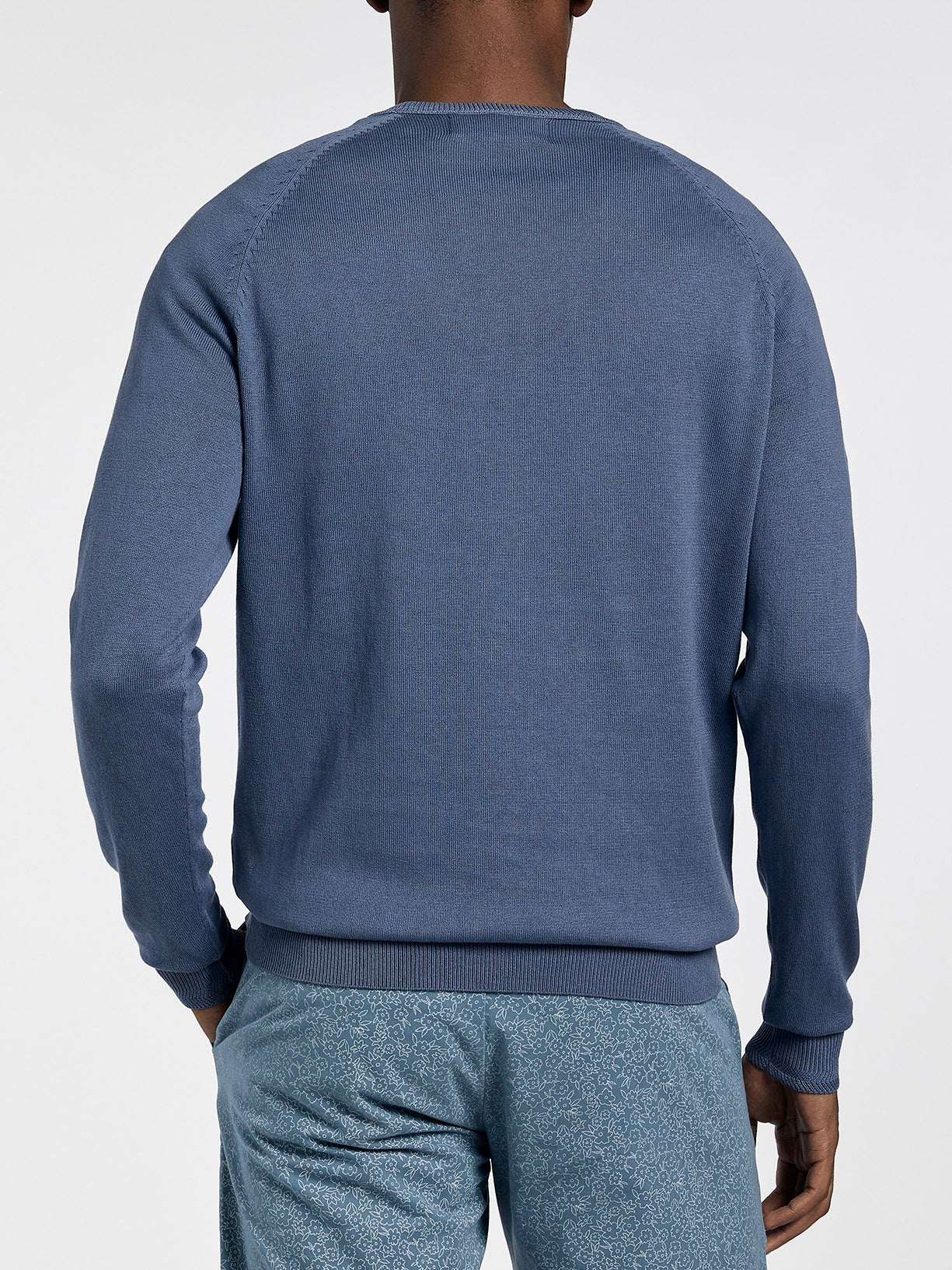 Camisola decote redondo Garment dye - Image 5