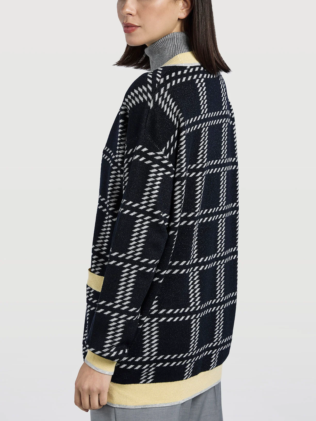 Cardigan malha jacquard - Image 3