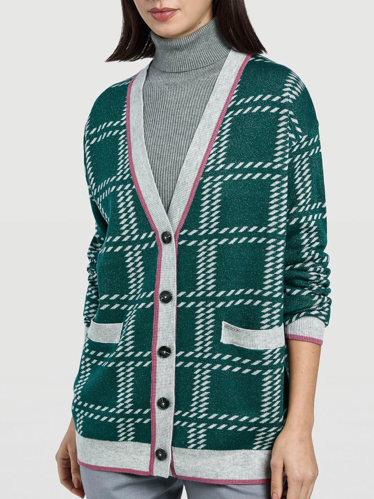 Cardigan malha jacquard - Image 4