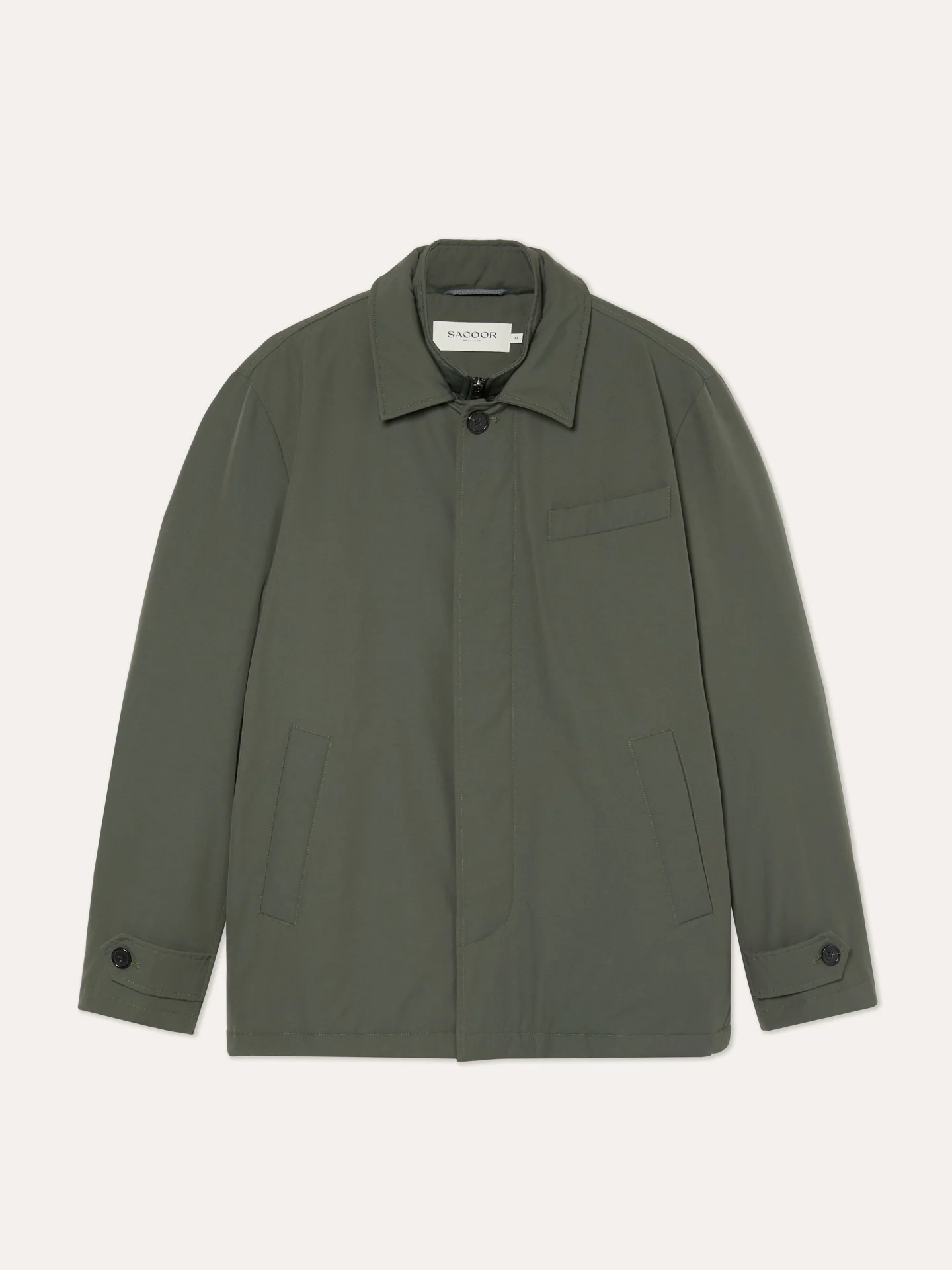 Casaco com Capuz em Algodão e Nylon - Image 14