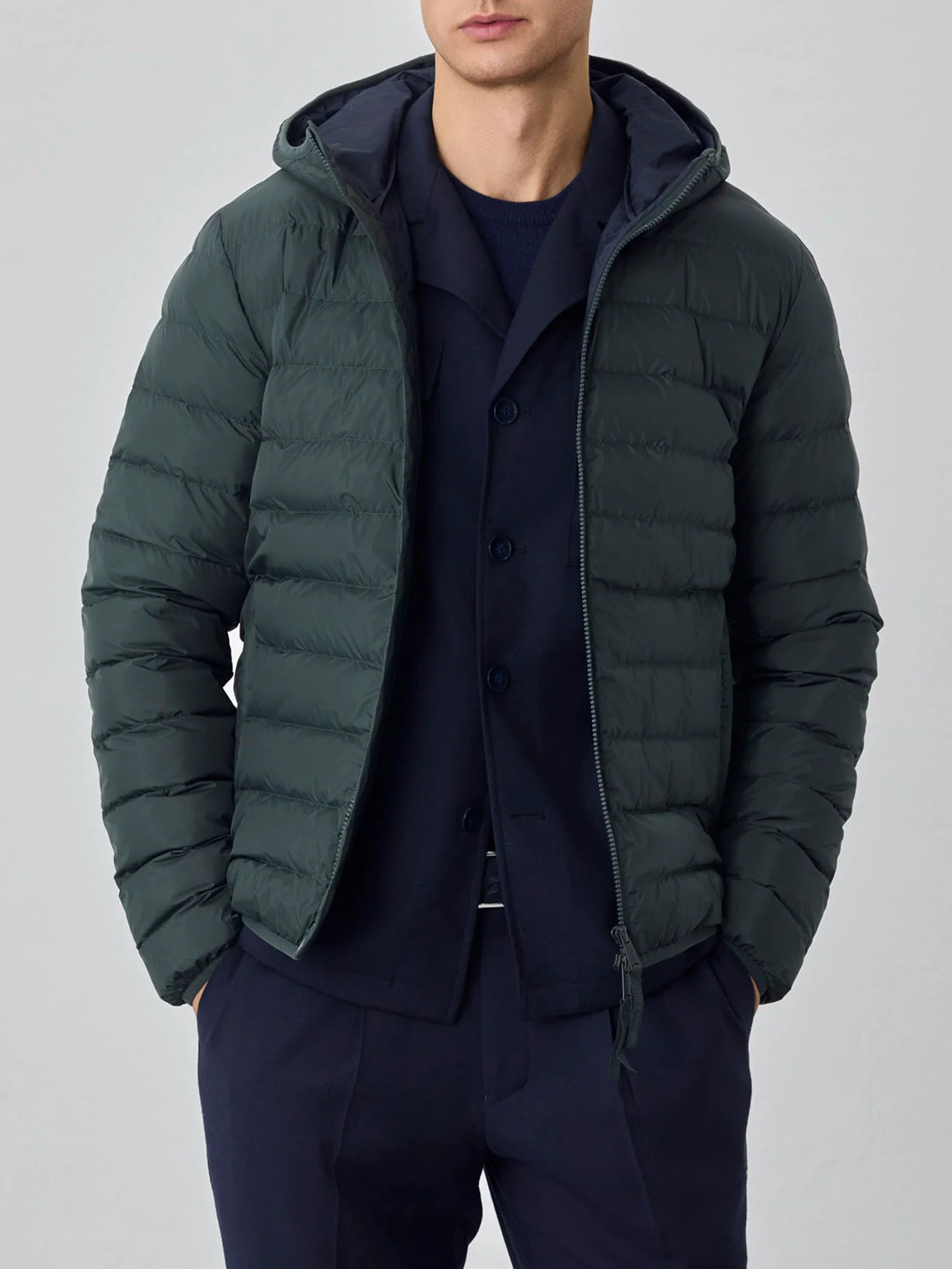 Casaco Mix Down com acolchoado leve - Image 6