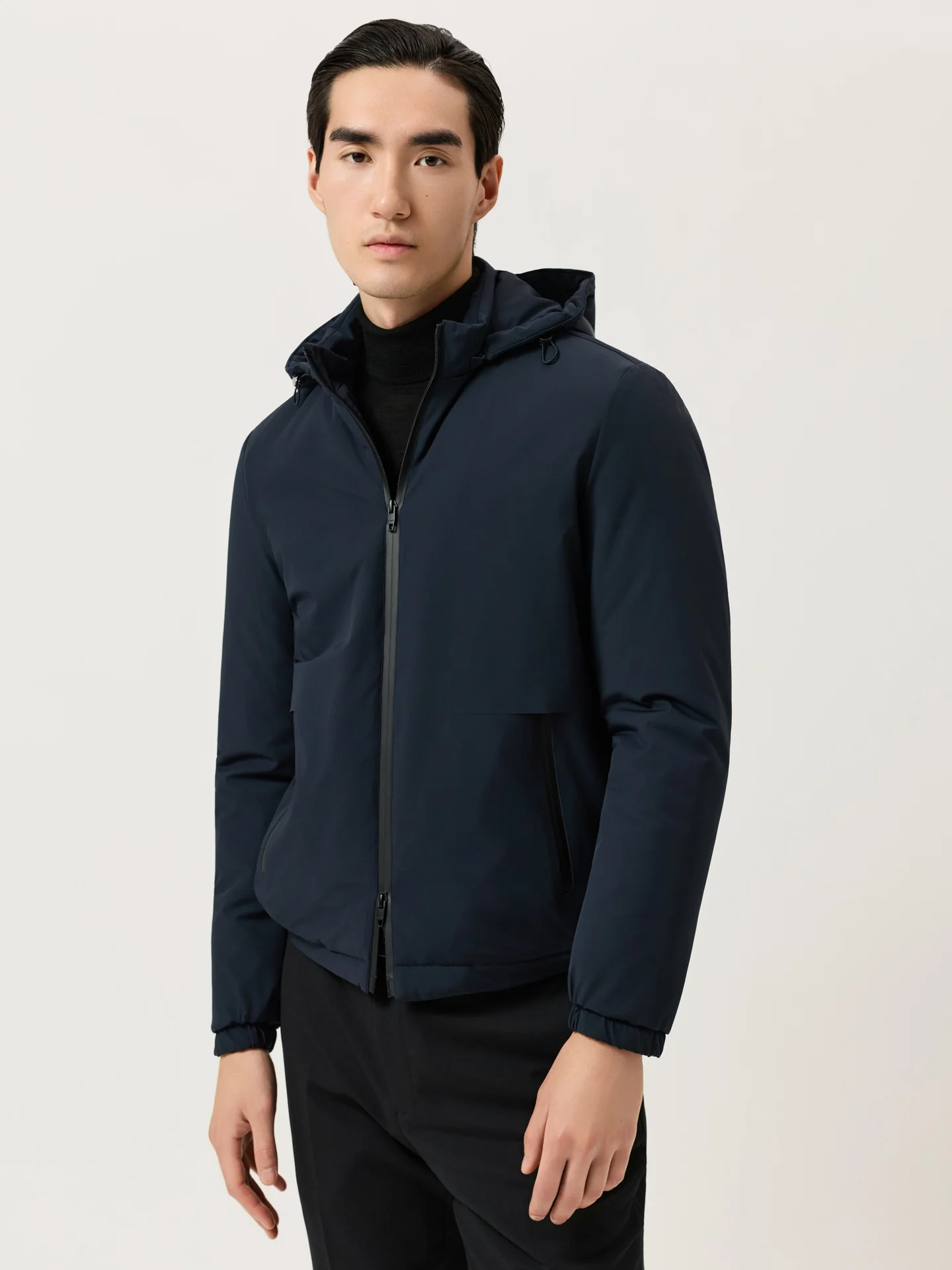 Casaco Performance com Capuz em Nylon Stretch - Image 5