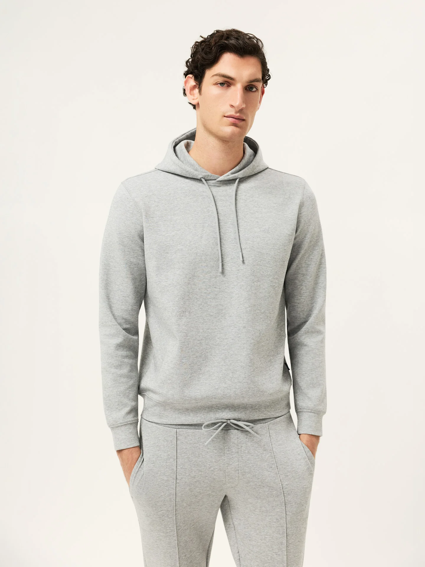 Hoodie em Felpa de Algodão com Logo Estampado no Peito - Image 5