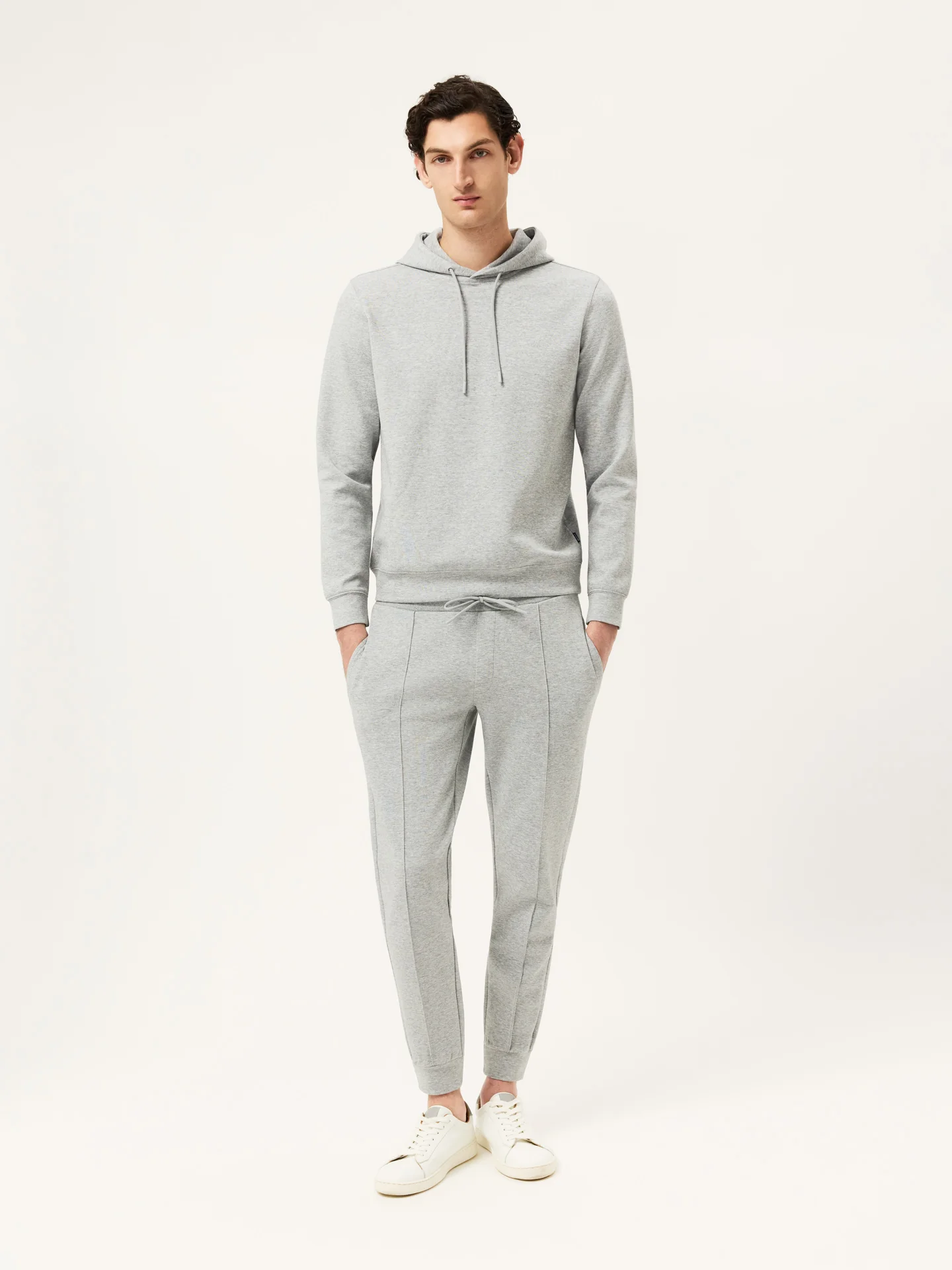 Hoodie em Felpa de Algodão com Logo Estampado no Peito - Image 7