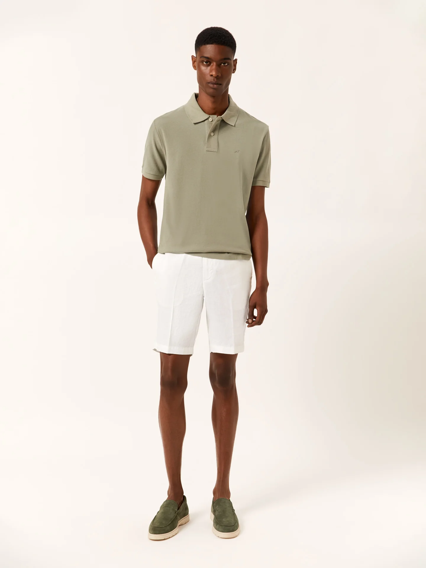 Polo regular fit em piqué - Image 5