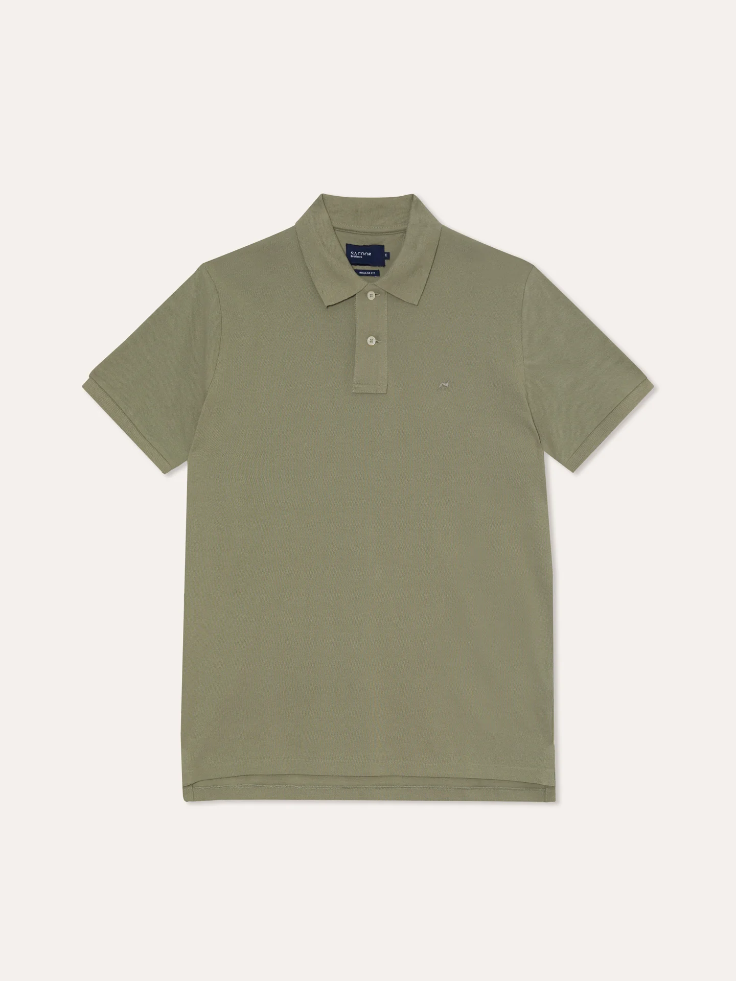 Polo regular fit em piqué - Image 9