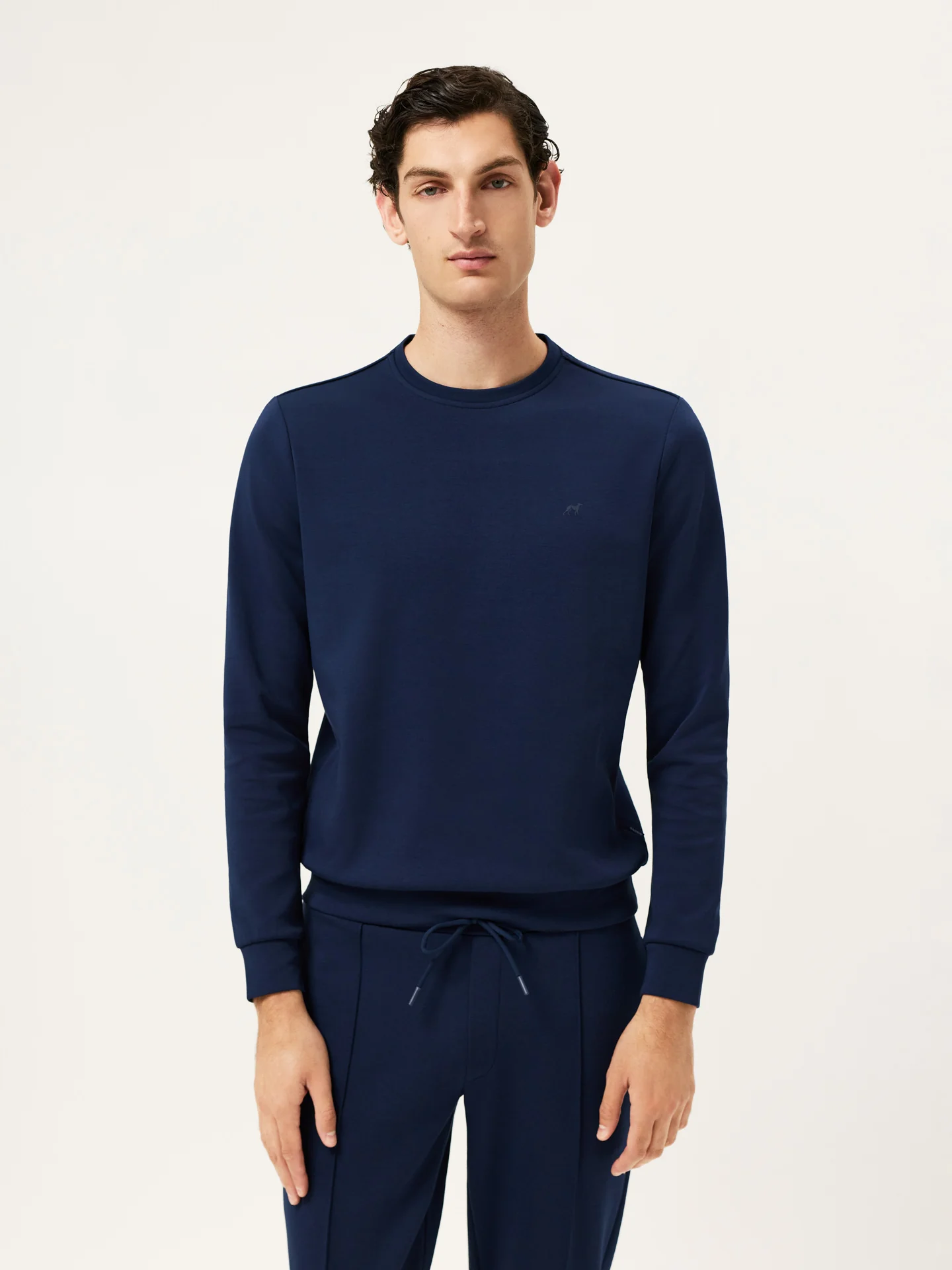 Sweatshirt em Felpa de Algodão com Logo Estampado no Peito - Image 4