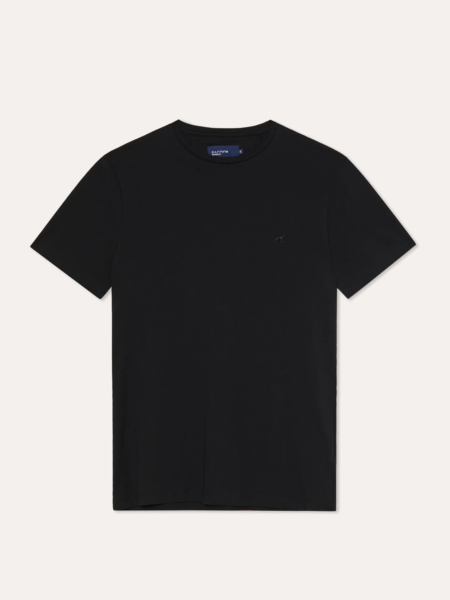 T-shirt com Logótipo Bordado em 100% Algodão Orgânico - Image 4